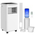 HOMCOM 9000 BTU Portable Air Conditioner, Smart Home WiFi Compatible, 4 in 1 Air Conditioning Unit, Dehumidifier, Fan with Remote, 24H Timer, Window Venting Kit, 20m², R290, A Energy Efficiency UK