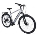 Falcon Horizon Cross Bar Hybrid Electric Bike – Silver