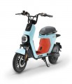 Segway - eMoped C80 w/52 mi Max Operating Range & 20 mph Max Speed - Blue & Orange