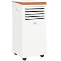 HOMCOM Portable Air Conditioner 7000 BTU, 4-in-1 Air Conditioning Unit with Cooling, Fan, 19.2L/Day Dehumidifier & Sleep Mode, LED Display, Remote Control, 24H Timer, Window Kit for Rooms up to 26㎡ UK