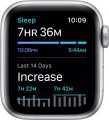 Apple Watch Nike SE (GPS) 40mm Silver Aluminum Case with Pure Platinum/Black Nike Sport Band - Silver