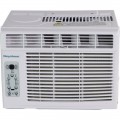 Keystone - 130 Sq. Ft. 8,000 BTU Window-Mounted Air Conditioner - White