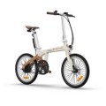 ADO Air Carbon Lightweight Folding Electric Bike, 9.6Ah – Latte