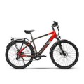 Ampere Hilux Hybrid Electric Bike, 700c Wheel – Grey/Red