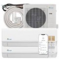 Senville - 18000 BTU Dual Zone Mini Split Air Conditioner - Heat Pump - SENA/18HF/D - White UK