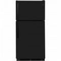 Frigidaire - 14.6 Cu. Ft. Top-Freezer Refrigerator - Black