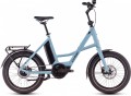 2025 Cube Compact Hybrid Comfort 500 Electric Compact Bike With Hub Gears In Aruba Blue & Reflex