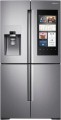 Samsung - Family Hub 2.0 22.0 Cu. Ft. 4-Door Flex French Door Counter-Depth Refrigerator with Apps - Stainless Steel