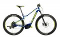 Crussis e-Largo 11.6 Mens Electric Mountain Bike – Blue/White/Yellow