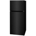 Frigidaire - 16.0 Cu. Ft. Top Freezer Refrigerator - Black