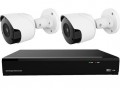 Gamut  2MP HD-TVI 2 Bullet Camera CCTV System UK