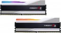 G.SKILL Trident Z5 RGB Series (Intel XMP 3.0) DDR5 RAM 32GB (2x16GB) 6000MT/s CL30-40-40-96 1.35V Desktop Computer Memory UDIMM - Metallic Silver