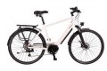 Batribike Gamma-X Crossbar Hybrid Electric Bike, 28″ Wheel – White