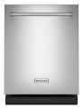 KitchenAid - Top Control Built-In Dishwasher with FreeFlex Fit Third Level Rack, 39 dBA - Stainless Steel
