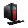 CybertronPC - STEEL B Desktop - Intel Core i7 - 16GB Memory - NVIDIA GeForce GTX1080 - 240GB Solid State Drive + 2TB Hard Drive - Red