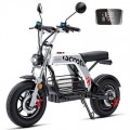 iScooter DX5Pro / DX5 2000W Electric Scooter with Seat & Large Basket - Moped Style UK