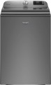 Maytag - 5.3 Cu. Ft. High Efficiency Smart Top Load Washer with Extra Power Button - Metallic Slate