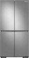 Samsung - GSRF 23 cu. ft. 4-Door Flex French Door Counter-Depth Refrigerator with WiFi, AutoFill Water Pitcher & Dual Ice Maker - Stainless steel