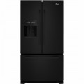 Amana - 24.7 Cu. Ft. French Door Refrigerator - Black