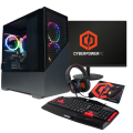 CyberPowerPC Amethyst Intel Core i5-12400F GeForce RTX 4060 16GB RAM 1TB SSD + 23.8
