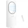 HOMCOM Bladeless Tower Fan for Bedroom, 25