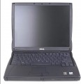 DELL Latitude C510/C610 Celeron 1.0GHz laptop with serial rs232 port, parallel port and Windows XP, OFFICE XP Professional complete suite
