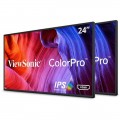 ViewSonic - 24 LCD FHD Monitor (DisplayPort USB, HDMI) - Black