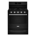 Maytag - 30-Inch Wide Gas Range With No Preheat Air Fry and Air Baking - 5.0 cu. ft. - Black