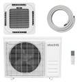 electriQ iQool 36000 BTU Smart A++ Single Split Ceiling Cassette Air Conditioner with Heat Pump - 5m Pipe Kit Included UK