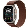 Apple Watch Ultra 4 (GPS + Cellular) 49mm Titanium Case with Burgundy Alpine Loop - S - Black - (2026) UK