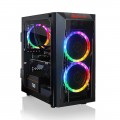CLX - SET Gaming Desktop - AMD Ryzen 9 5900X - 16GB Memory - NVIDIA GeForce RTX 3070 - 240GB SSD + 2TB HDD - Black