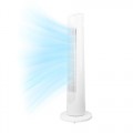 Holywarm 29 Inch Tower Fan | 20dB Quiet Floor Fans Standing Bladeless Fan, 3 Modes, 3 Speeds, 7.5H Timer | 90° Oscillating Fans for Bedroom, Home, Office (White) UK