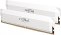 Crucial Pro DDR5 RAM 64GB Kit (2x32GB) 6400MHz CL40, Overclocking Gaming Memory, Intel XMP 3.0 / AMD EXPO, Computer Memory (PC), White - CP2K32G64C40U5W