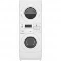 Whirlpool - 3.1 Cu. Ft. Front Load Washer and 6.7 Cu. Ft. Gas Dryer with Space Saving Configuration - White