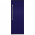 Viking - 7 Series 16.4 Cu. Ft. Built-In Refrigerator - Cobalt Blue