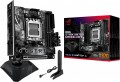 ASUS ROG Strix X870-I Gaming WiFi AMD AM5 X870 Mini ITX mITX Motherboard 10+2+1 Power Stages, Dynamic OC Switcher, Core Flex, DDR5 AEMP, WiFi 7, 2X M.2, PCIe® 5.0, Q-Release Slim, USB4®, AI OCing