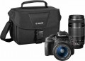 Canon - EOS Rebel SL1 DSLR Camera with 18-55mm STM and 75-300mm III Lenses - Black