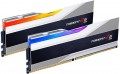 G.SKILL Trident Z5 RGB Series (Intel XMP 3.0 & AMD Expo) DDR5 RAM 32GB (2X 16GB) 6000MT/s CL36-36-36-96 1.35V Desktop Computer Memory U-DIMM - Metallic Silver