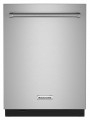 KitchenAid - Top Control Built-In Dishwasher with Stainless Steel Tub, 3rd Rack, 44dBA - Stainless Steel