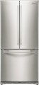 Samsung - 17.5 Cu. Ft. French Door Counter-Depth Refrigerator - Stainless Steel