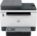 HP - LaserJet Tank 2604sdw Wireless Black-and-White All-In-One Laser Printer preloaded with up to 2 years of toner - White