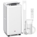 HOMCOM 12,000 BTU 5-in-1 Mobile Air Conditioner, 35m² Radius - White UK