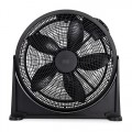 BLACK+DECKER 2-in-1 High Velocity Circulator Fan, 3 Speed Settings, 8 Hour Timer with Remote control, 20”, 70W, Black, BXFF53001GB UK