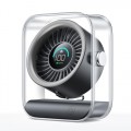 KIMMOO Rechargeable USB Desk Fan, Quiet Table Fan with Turbo Airflow, 100 Speeds, Digital Display, 90° Rotating, Small Battery Desktop Fans for Bedroom Home Office Travel(Black) UK