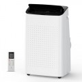 14000 BTU Portable Air Conditioner with Remote Control, 3 in 1 Unit up to 700 sq.ft, Auto Swing, 3 Speed, Sleep Mode, 24H Timer for Bedroom, Office, Apartments UK