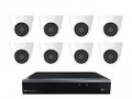 Gamut 5MP HD-TVI 8 Turret Camera CCTV System UK