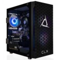 CLX - SET Gaming Desktop - AMD Ryzen 5 5500 - 8GB Memory - Radeon RX 6600 - 500GB M.2 NVMe SSD - Black