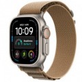 Apple Watch Ultra 4 (GPS + Cellular) 49mm Titanium Case with Desert Alpine Loop - S - Natural - (2026)