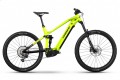 2025 Haibike AllMtn 6 Full Suspension Electric Mountain Bike In Nebular Lime & Black Gloss