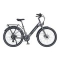 Ampere Deluxe 26″ Step Through Hybrid Electric Bike – Graphite Grey